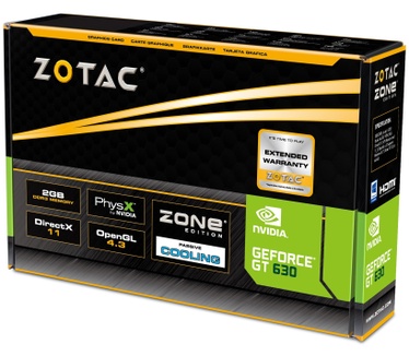Zotac GeForce GT 630 2GB ZONE Edition
