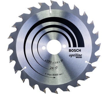 Bosch Optiline Wood Cirkelzaagbladen
