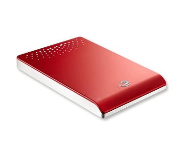 Seagate FreeAgent Go 500GB Rood