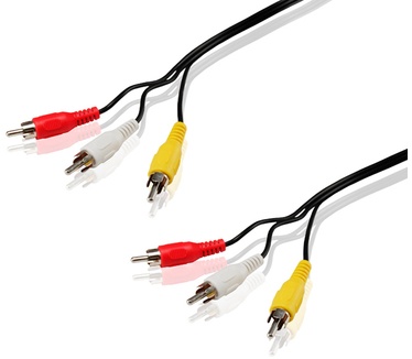 Conceptronic 3 x RCA - 3 x RCA 1.8m