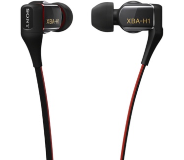 Sony XBA-H1 (Rood, Zwart)