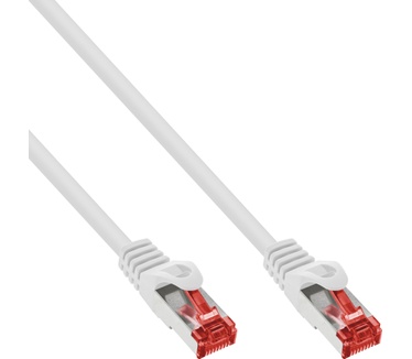 InLine 0.25m Cat6 S/FTP Wit