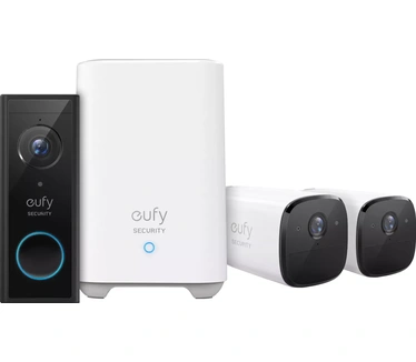 Anker eufyCam 2 Pro (2x stuks met HomeBase en Video Doorbell Battery)