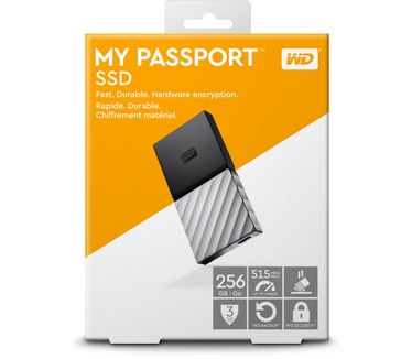 WD My Passport SSD (V1) 256GB Zilver