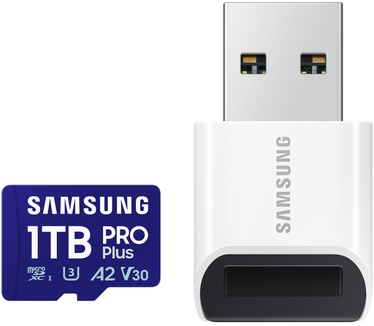 Samsung PRO Plus microSD Card + Kaartlezer (2024)