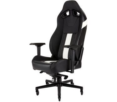 Corsair T2 Road Warrior Gaming Chair (Zwart/Wit)