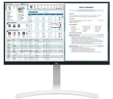 LG 27HJ712C-W Wit