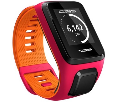 TomTom Runner 3 Cardio Fuchsia/Oranje (S)