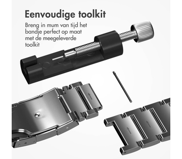 Accezz Titanium stalen bandje