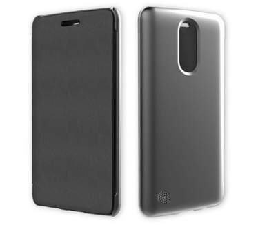 LG K8 (2017) Flip Cover Zwart