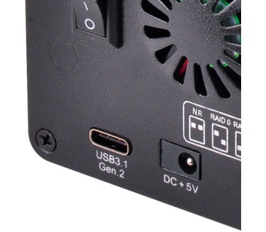 Silverstone SST-DS223 Zwart