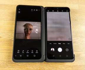 LG G8X productfoto's