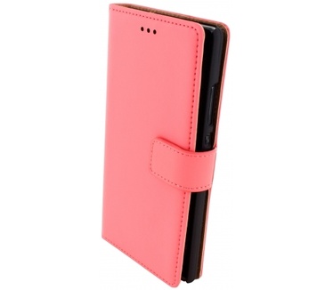 Mobiparts Premium Wallet Case Huawei P8 Peach Pink