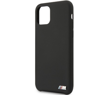 BMW M-Line Silicone Case voor Apple iPhone 11 (6.1'') - Zwart  Zwart
