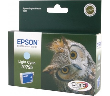 Epson Singlepack Light Cyan T0795 Claria Photographic Ink
