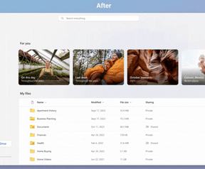 Het oude (links) en nieuwe ontwerp van OneDrive