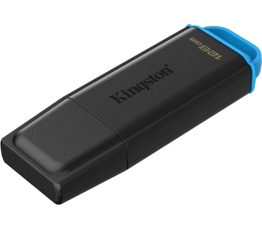 Kingston 128GB Portable USB 3.2 Gen 1 DataTraveler Exodia Black/Blue