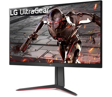 LG UltraGear 32GN650-B Rood, Zwart