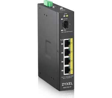 ZyXEL RGS100-5P Unmanaged Rugged Switch