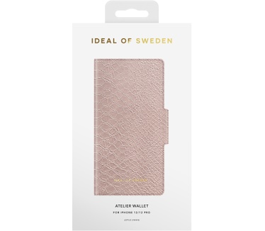 iDeal of Sweden Lotus Snake (iPhone 12/12 Pro) Roze