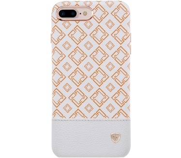 Nillkin Oger PU Leather Hard Case - iPhone 7 Plus (5.5") - Wit Wit