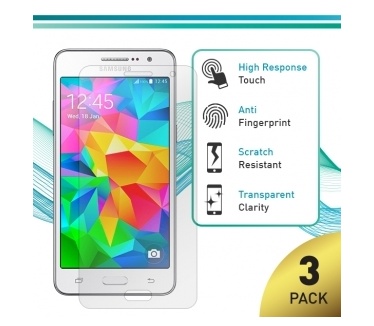 X'entrix Screen Protector Samsung Galaxy Grand Prime - Crystal Clear - 3 stuks