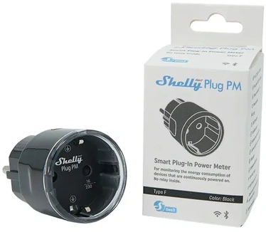 Shelly Stekker PM Gen3 zwart