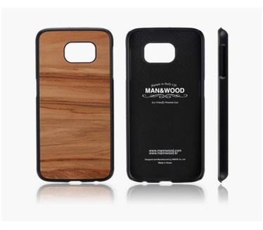 Man&Wood Cappuccino Case for Samsung Galaxy S6