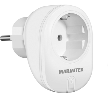 Marmitek POWER SE - Smart Wi-Fi power plug - 15A | on/off manual & automatic | G plug type