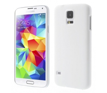 KEES Dun Hardcover Hoesje Samsung Galaxy S5 - Wit