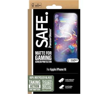PanzerGlass SAFE by PG Gaming Scrn iPhone 16 6.1UWF