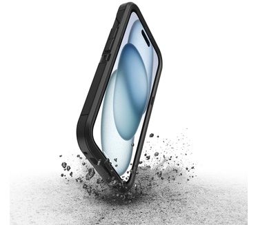 Otterbox Defender Series XT voor iPhone 15, Black (iPhone 15) Zwart