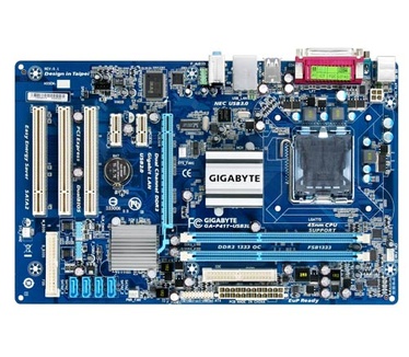 Gigabyte GA-P41T-USB3L (rev. 1.0) - Moederbord - ATX - iG41 - LGA775 Socket - UDMA100, SATA-300 - Gigabit Ethe