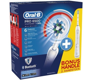 Oral-B 6500 + Bonus Handle Elektrische Tandenborstel