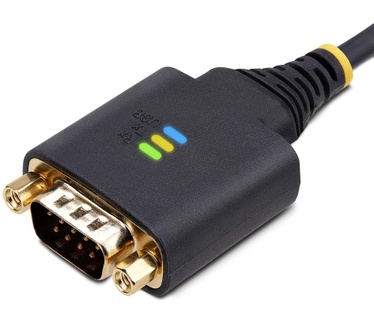 Startech.com 2m USB naar Null Modem Adapter/Converter Kabel, COM Retention, FTDI, USB-A naar DB9 RS232, Verwisselbare DB9 Schroeven/Moeren, ESD Besherming, Windows/macOS/Linux