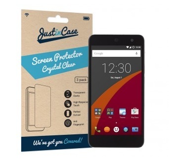 Just in Case Screen Protector Wileyfox Swift - 3 stuks - Crystal Clear