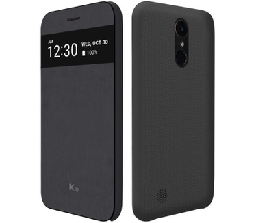 LG K10 (2017) Quick Cover  Zwart