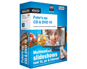 Magix Foto's op CD & DVD 10 (PC)