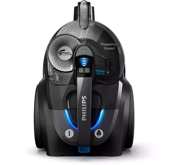 Philips Domestic Appliances - FC9747/09 PowerPro Expert 7000-serie - Stofzuiger zonder zak - TriActive+ LED-mondstuk - Incl. Allergiefilter - 900 watt - Glanzend zwart