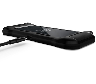 Spigen Nintendo Switch Hoesje Rugged Armor Zwart