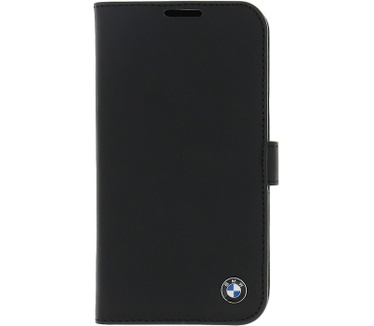BMW Originele Leather Book Case - Samsung Galaxy S4 i9500 - Zwart Zwart