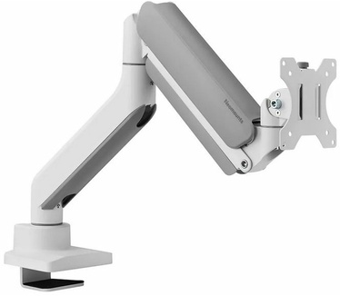 Neomounts by Newstar monitorarm voor curved ultra-wide schermen. Montage: Clamp/Grommet, Maximale gewichtscapaciteit: 18 kg, Minimale schermgrootte: 43,2 cm (17"), Maximale schermgrootte: 124,5 cm (49"), Montage interface compatibiliteit (min): 75 x 75 mm