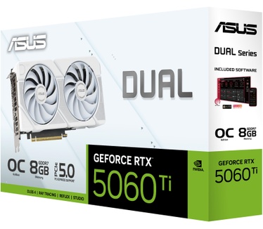 ASUS DUAL-RTX5060TI-O8G-WHITE
