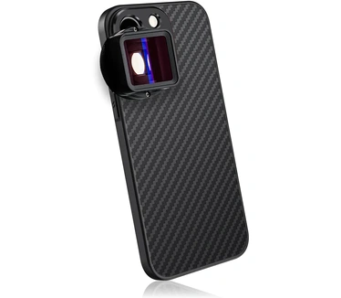 Mojogear 17mm lens case voor iPhone 15 - Carbon Carbon