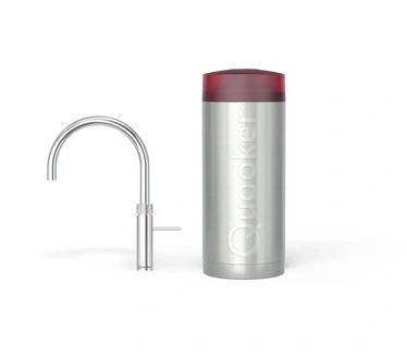 Quooker Fusion Round Chroom incl. COMBI+ reservoir