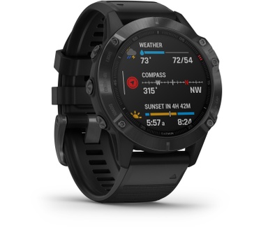 Garmin Fenix 6 Pro Grijs (Zwart)