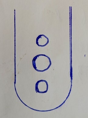 Toyota Corolla Hybrid TS - tekening bevestigingspunt stekkerdoos tbv trekhaak