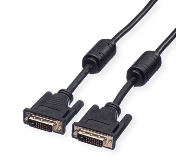 Roline Monitorkabel DVI, M/M, (24+1) dual link 7,5 m