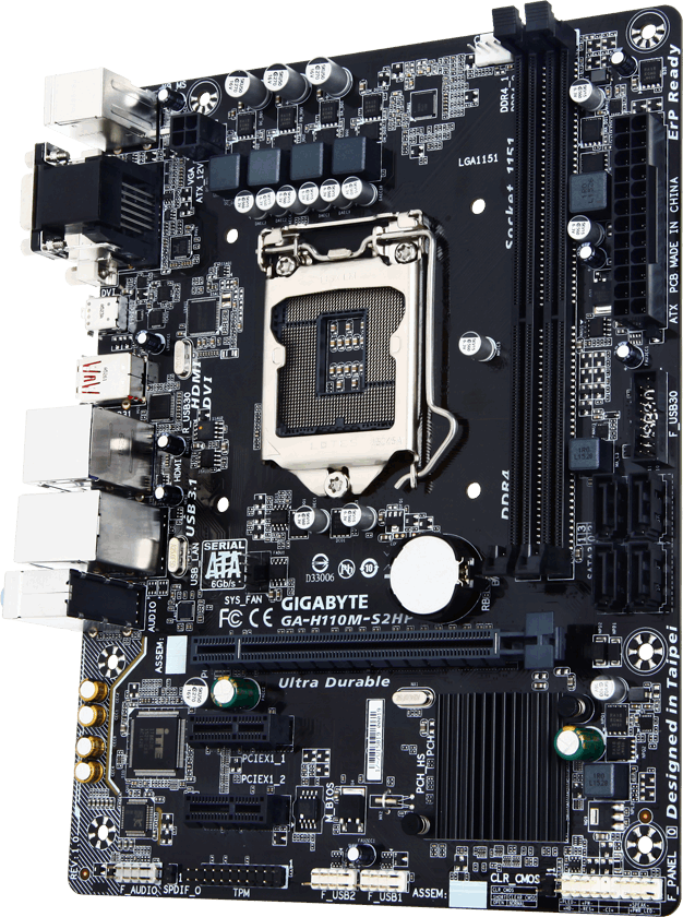 Gigabyte GAH110MS2HP Kenmerken Tweakers