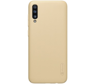 Nillkin Frosted Shield Hard Case - Samsung Galaxy A70 - Goud  Goud